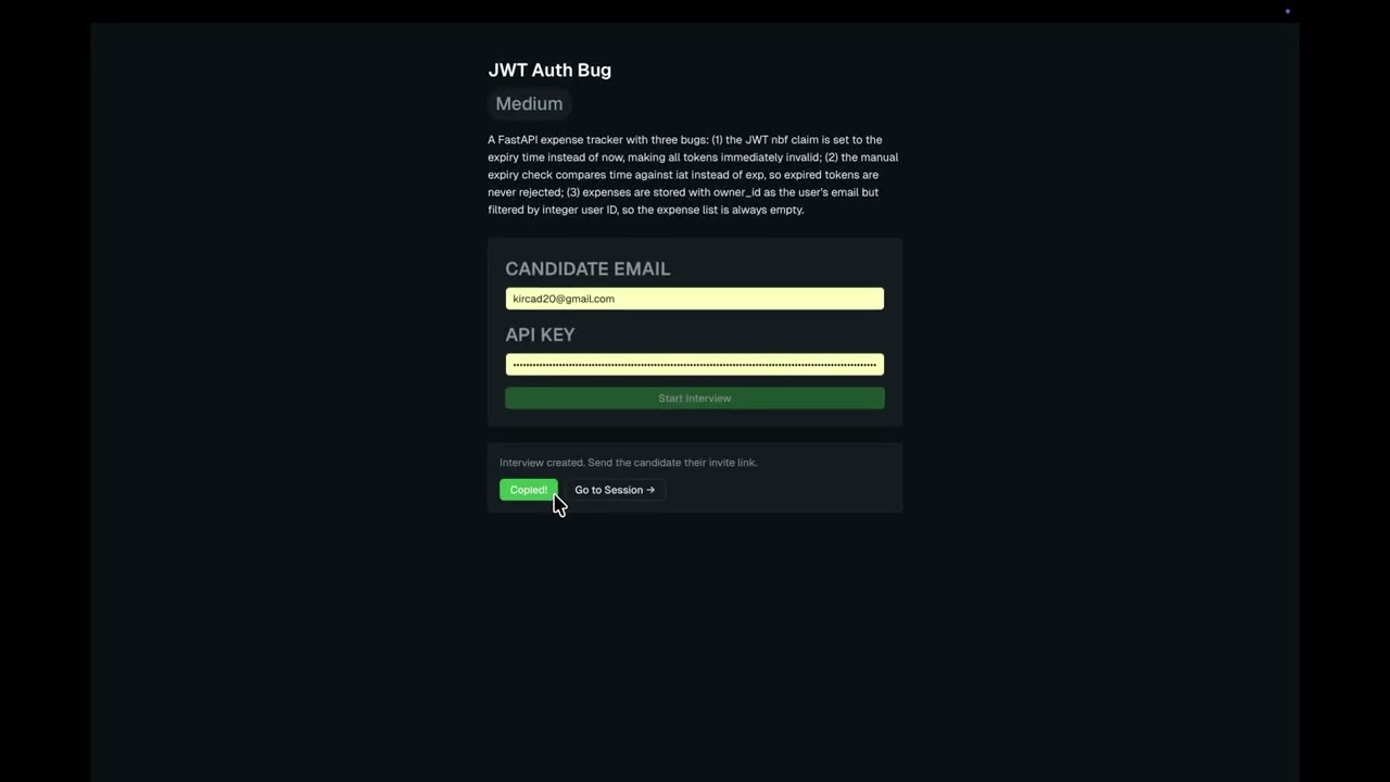 LeapCode demo preview